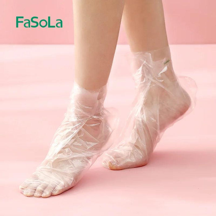 Luxury Japanese Disposable Foot Covers for Spa Wax Therapy