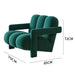 Elegant Modern Leather Armchair Duo: Chic Living Room Seating Solution