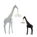 Elegant Giraffe Standing Lamp