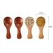 Wooden Mini Spice and Sugar Scoops - Set of 4 Eco-Friendly Kitchen Utensils