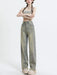 Revamp Your Wardrobe with Edgy High-Rise Wide Leg Denim Jeans for Women