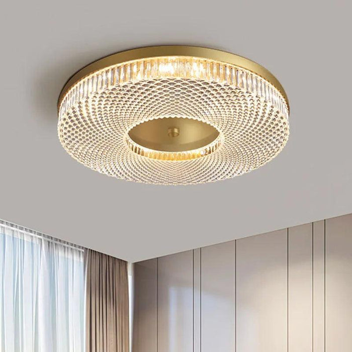 Chic LED Round Acrylic Ceiling Light for Luxurious Home Decor