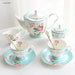 European Afternoon Tea and Coffee Set with Elegant Gift Box and Premium Pot