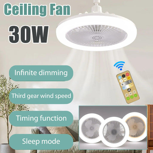 Intelligent Customizable Ceiling Fan with Ambiance Lighting for Modern Spaces