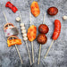 Realistic Barbecue Simulation Skewers for Creative Cooking Displays and Fun Play