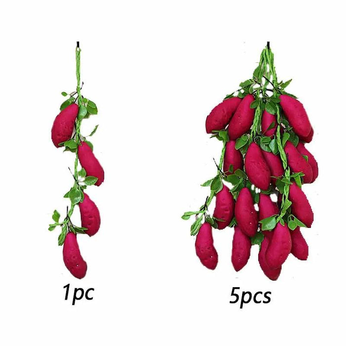 Lifelike Faux Chili Pepper Decor Props for Home, Photography, and Holiday Celebrations