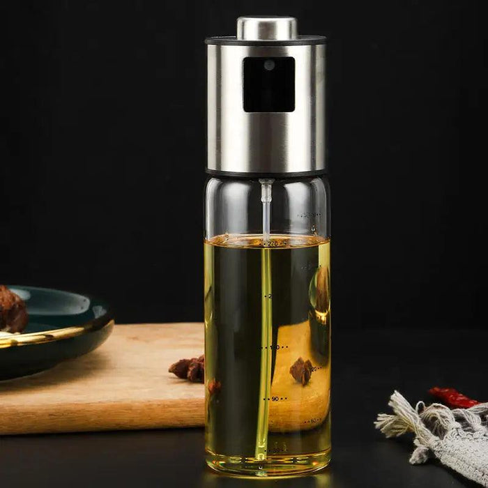 Chic Stainless Steel Olive Oil Mist Sprayer for Health-Conscious Cooking