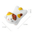 Charming Cat-Themed Ceramic Chopstick Holder - Whimsical Dining Delight