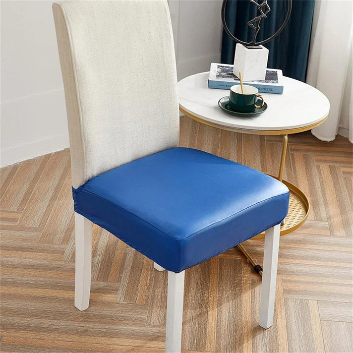 Svetanya Waterproof PU Leather Chair Covers - Elastic Slipcovers for Stylish Furniture Protection