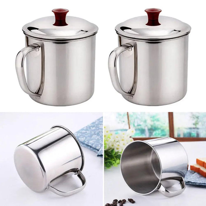 380ML Stainless Steel Travel Mug for Outdoor Coffee and Tea Lovers