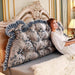 Royal Elegance Luxe Bedside Backrest Cushion with Washable Cover – Ultimate Comfort for a Dreamy Bedroom Escape