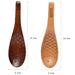 Charming Handcrafted Fish-Shaped Japanese Wooden Rice Spoon - Short-Handled Kitchen Essential