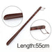 Stylish Long-Handled Wooden Shoe Horn - Versatile 32/38/55cm Shoe Lifter for Effortless Wear