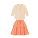 Orange Muslin Collection: Kids’ Stylish Spring/Summer Matching Outfit Set