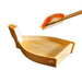 Chic Wooden Sushi Serving Tray - Artistic Dishware for Asian Culinary Experiences