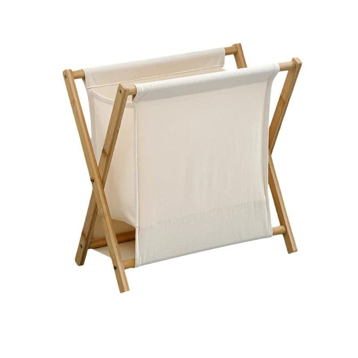 Eco-Friendly Bamboo Foldable Laundry Hamper - Stylish and Space-Saving Storage Solution