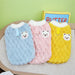 Cozy Plush Sweet Bear Print Winter Sweater for Small Dogs & Puppies with Secure Buckle Closure