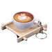 Charming Miniature Resin Coffee and Tea Cup Display Model for Whimsical Décor