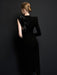 Chic One-Shoulder Satin Evening Dress with Alluring Back Slit