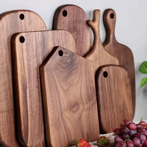 Premium Black Walnut Chopping and Serving Board - Stylish Kitchen Essential for Culinary Excellence