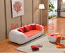 Exquisite Italian Leather Contemporary Lounge Sofa