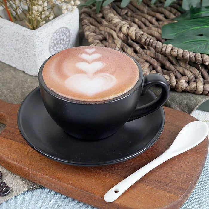 Realistic Decorative Cappuccino Cup for Elegant Home and Event Displays