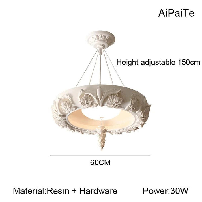 Luxurious Customizable LED Chandelier in Timeless French Design