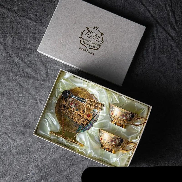 Luxurious European Bone China Tea Set - Elevate Your Tea Rituals