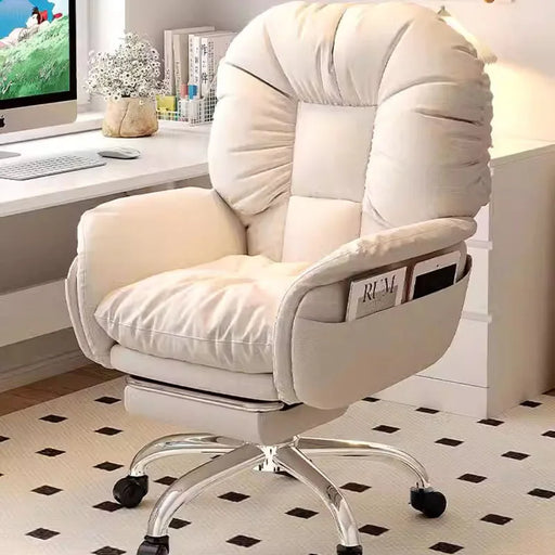 Plush Swivel Recliner Gaming Chair: Luxury Comfort and Style