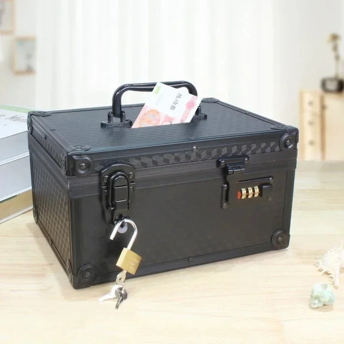 Savings Security Vault - Combination Lock Storage Box for All Ages