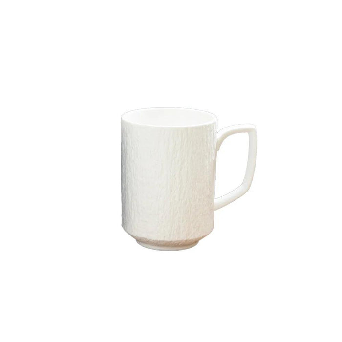 Japanese-Inspired Stone Grain Ceramic Coffee Mug - Elegant Addition to Your Home and Office