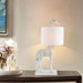 Whimsical Gold Giraffe Resin Table Lamp - Artistic Home Lighting Solution with E26/E27 Socket