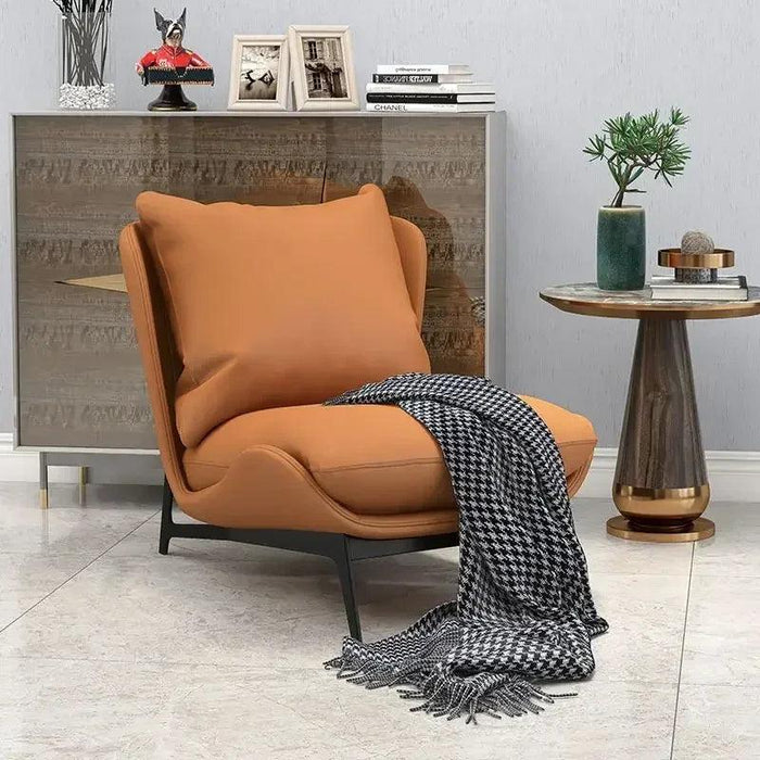 Nordic Minimalist Single Sofa Chair - A Fusion of Comfort and Style