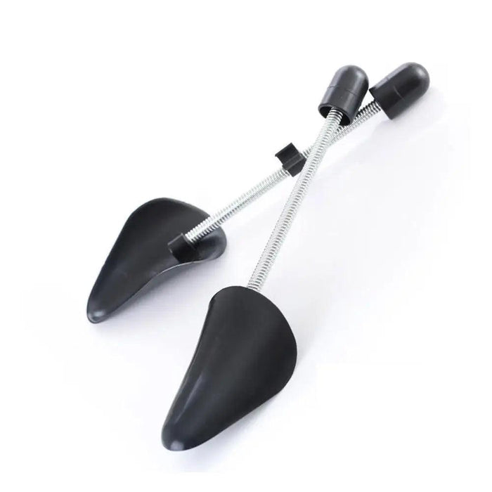 Adjustable Spring-Loaded Plastic Shoe Trees for Men and Women - 1 Pair