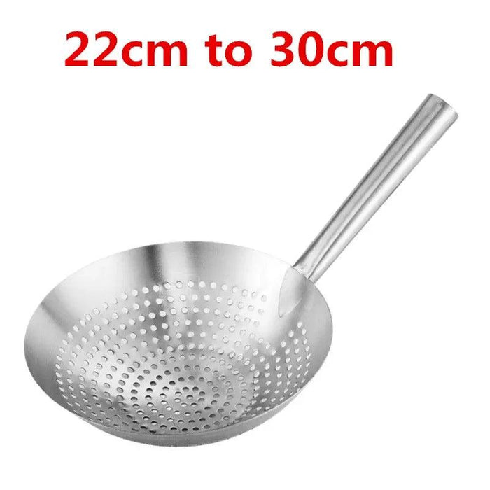 Premium Stainless Steel Mesh Strainer Set - Essential Kitchen Tool with Comfortable Grip and Multiple Sizes