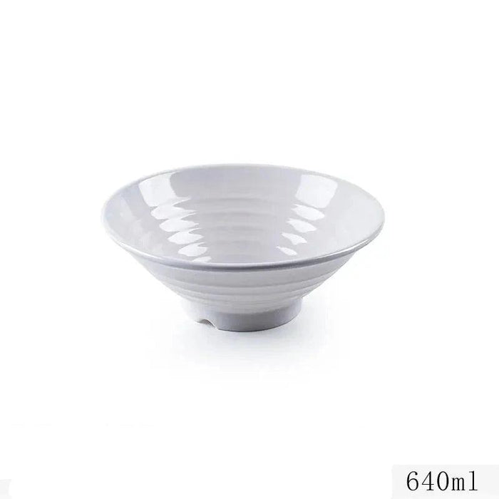 Chic Melamine Bowl for Ramen and Salad – Perfect for Home and Restaurant Use