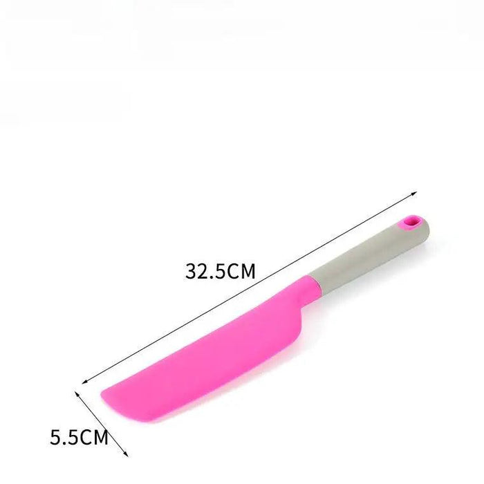 Vibrant Silicone Baking Scraper Set - Essential Tool for Accurate Baking