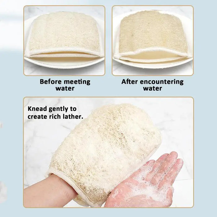 Glow Boosting Loofah Spa Sponge for Radiant Skin Renewal