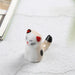 Whimsical Cat-Inspired Ceramic Chopstick Holder - Delightful Japanese Dining Accessory