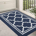 Luxurious Non-Slip Microfiber Welcome Mat: Chic Moisture-Absorbing Rug for Entryways