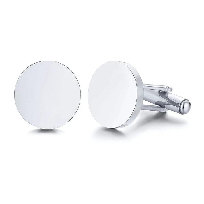 Personalized Elegance: Custom Stainless Steel Cufflinks for the Modern Gentleman