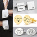 Personalized Elegance: Custom Stainless Steel Cufflinks for the Modern Gentleman