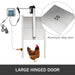 Automated Poultry Coop Door System with Infrared Safety and Timer Control