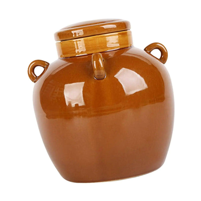 Chic Sparkling Ceramic Jar for Elegant Kitchen Storage and Decoration