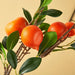 Vibrant Artificial Orange Blossom Branch for Enchanting Home and Garden Aesthetics