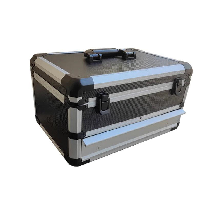 Ultimate Ergonomic Aluminum Toolbox with Organized Drawers - The Perfect Portable Storage Solution