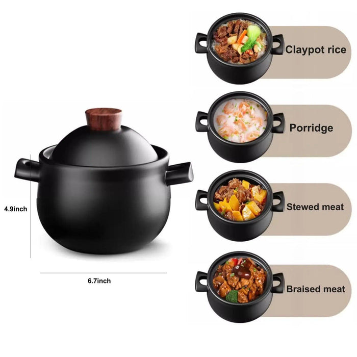 Ultimate Ceramic Stew Pot for Gas Stove Cooking - MasterChef Edition