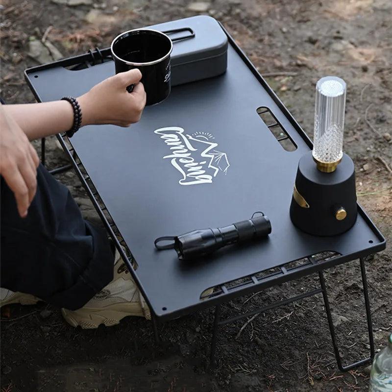 Ultra-Lightweight Aluminum Camping Folding Table for Outdoor Fun