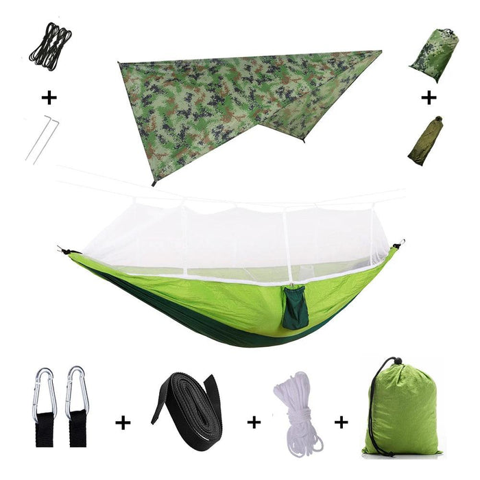 Premium Explorer's Hammock Kit - All-in-One Outdoor Survival Gear