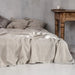 3-Piece Breathable Washed Linen Sheet Set with 2 Pillowcases